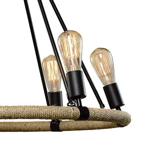 LOFT IT LOFT1861/6 Подвесная люстра Rope filament, изображение 3