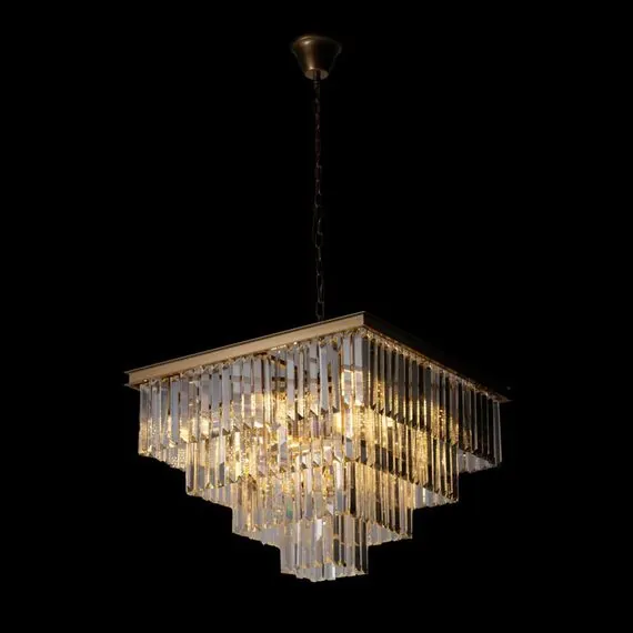 LOFT IT 10019/600S Подвесная люстра Prism Clear, изображение 2