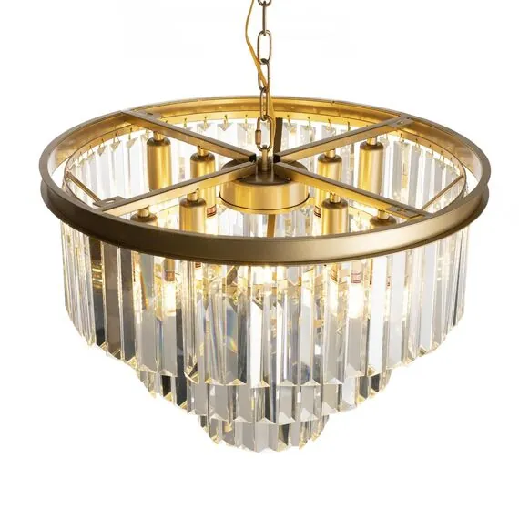LOFT IT 10019/500C Подвесная люстра Prism Clear, изображение 6