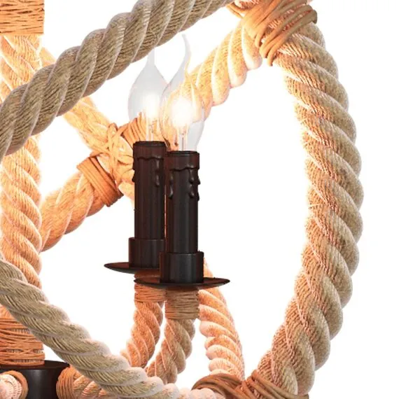 LOFT IT LOFT1194-5 Подвесная люстра Rope, изображение 3