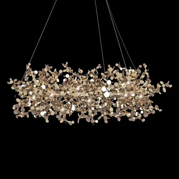 LOFT IT 10101/600 Gold Подвесная люстра Spark, изображение 4