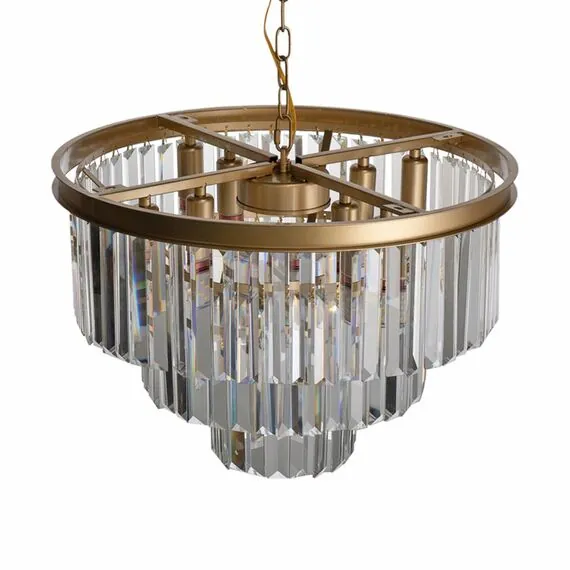 LOFT IT 10019/500C Подвесная люстра Prism Clear, изображение 5
