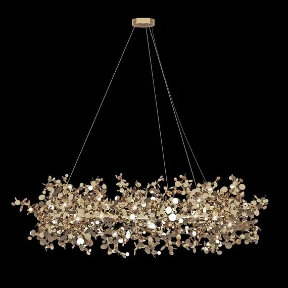 LOFT IT 10101/800 Gold Подвесная люстра Spark, изображение 2