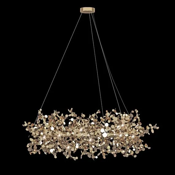 LOFT IT 10101/600 Gold Подвесная люстра Spark, изображение 2