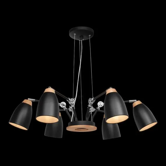 LOFT IT LOFT4402/6BL Подвесная люстра Watchman, изображение 2