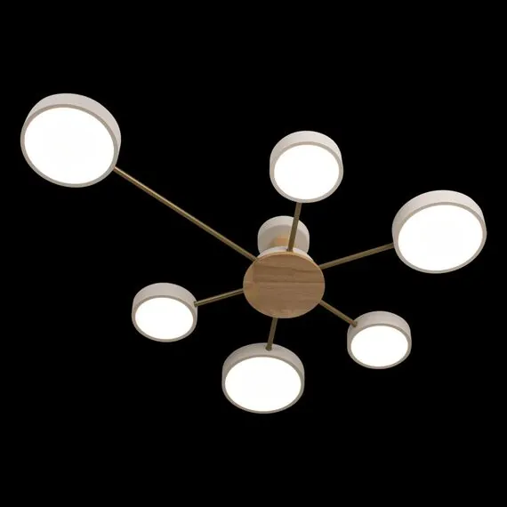 LOFT IT 10316/6 White Потолочный светильник Sunrise, изображение 4