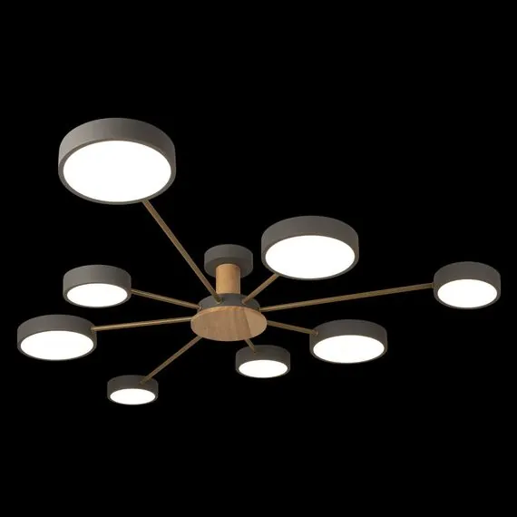 LOFT IT 10316/8 Grey Потолочный светильник Sunrise, изображение 2