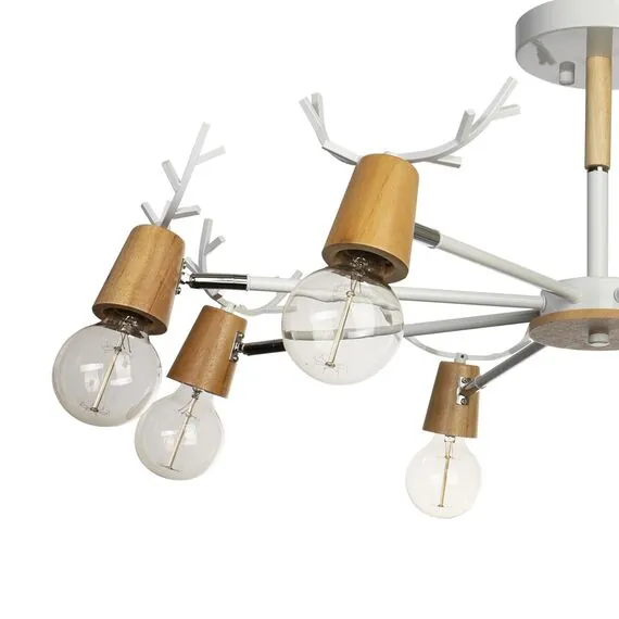 LOFT IT 10024/8 White Люстра на штанге Sven, изображение 3