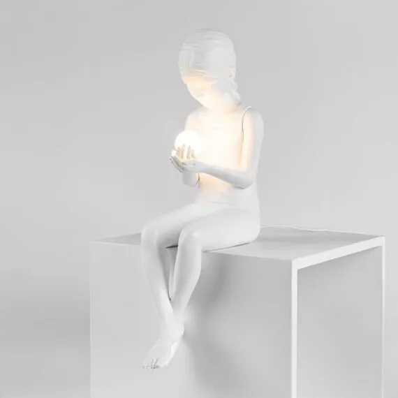 Seletti 00153478; 15321 Настольная лампа Inner Glow Mini Girl, изображение 4