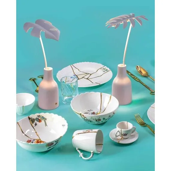 Seletti 00149852; 9024 Настольная лампа Leaf Light Stellou, изображение 4