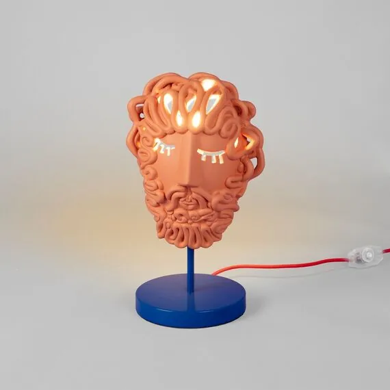 Seletti 00152592; 11527 Настольная лампа Ulysse Mask, изображение 2
