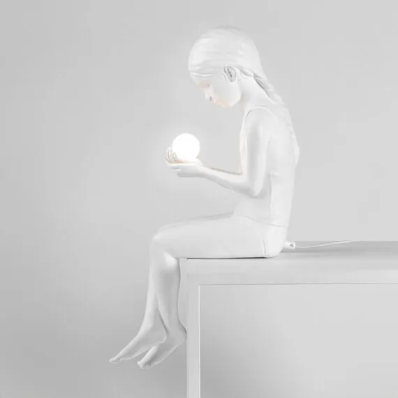 Seletti 00153478; 15321 Настольная лампа Inner Glow Mini Girl, изображение 2