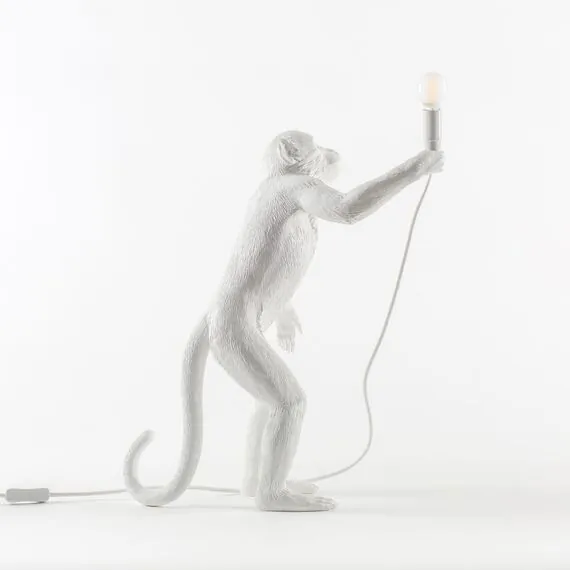 Seletti 00119882; 14880 Настольная лампа Monkey Lamp Standing, изображение 3
