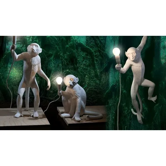 Seletti 00119885; 14883 Подвесной светильник Monkey Lamp Ceiling, изображение 7