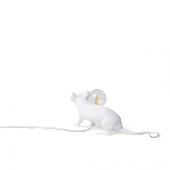 Seletti 00133913; 15222 Настольная лампа Mouse Lamp Lyie Down USB, изображение 3