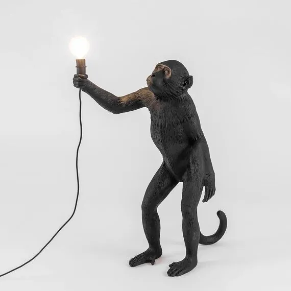 Seletti 00119886; 14920 Настольная лампа Monkey Lamp Standing, изображение 2