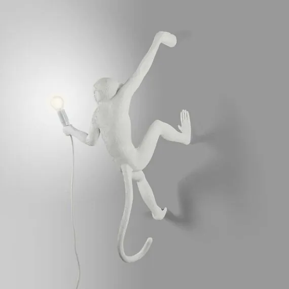 Seletti 00127070; 14925 Настенный светильник Monkey Lamp Outdoor Hanging Right, изображение 6