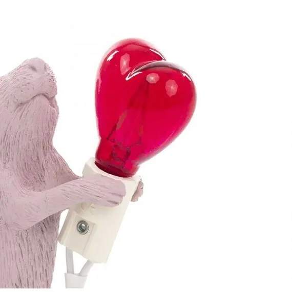 Seletti 00134161; 15220SV Настольная лампа Mouse Lamp Love Edition USB, изображение 19