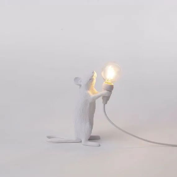 Seletti 00133911; 15220 Настольная лампа Mouse Lamp Standing USB, изображение 4