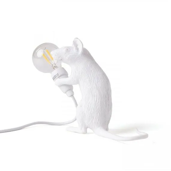 Seletti 00133912; 15221 Настольная лампа Mouse Lamp Sitting USB, изображение 3
