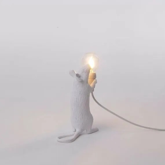 Seletti 00133911; 15220 Настольная лампа Mouse Lamp Standing USB, изображение 3