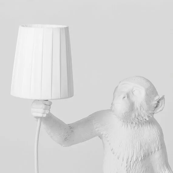 Seletti 00119936; 14918 WHI Абажур Monkey, изображение 3