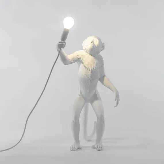 Seletti 00119882; 14880 Настольная лампа Monkey Lamp Standing, изображение 2