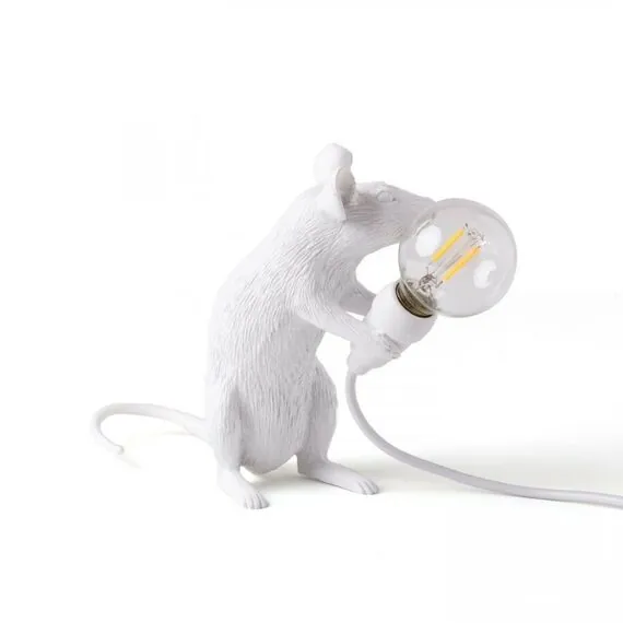 Seletti 00133912; 15221 Настольная лампа Mouse Lamp Sitting USB, изображение 2