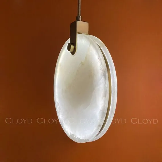 Cloyd 11165 Подвесной светильник BOSFOR - A P1 диаметр - 30 см, алебастр латунь, изображение 3