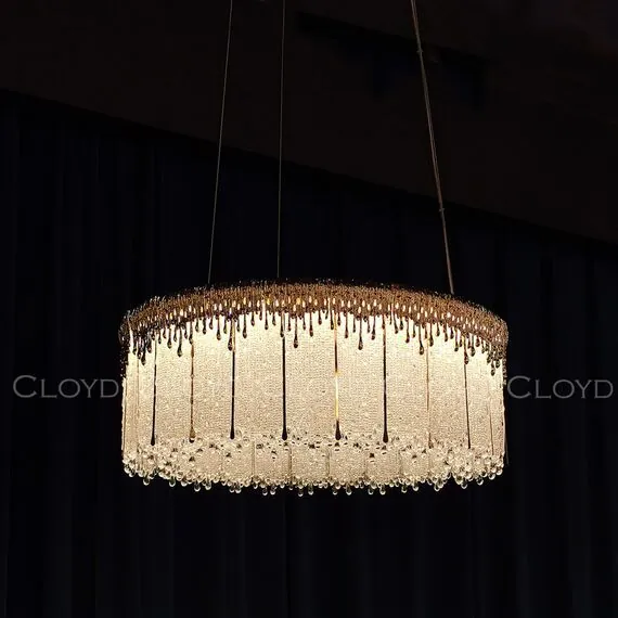 Cloyd 11497 Люстра CONSONANCE C1 диаметр - 50 см, золото, изображение 2