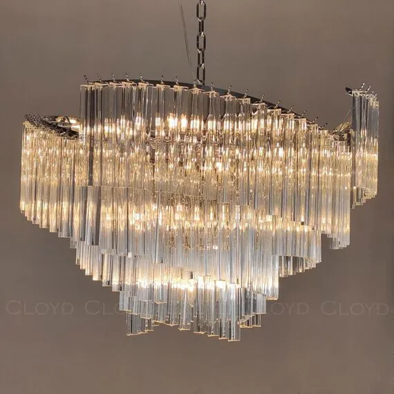 Cloyd 10572 Люстра EVOLUTE - A C18 диаметр - 80 см, хром, изображение 6