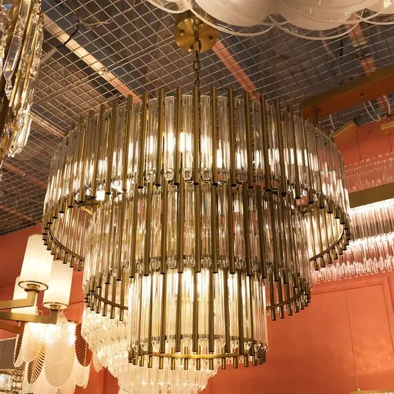 Cloyd 10639 Люстра BOULEVAR C16 диаметр - 80 см, латунь, изображение 2
