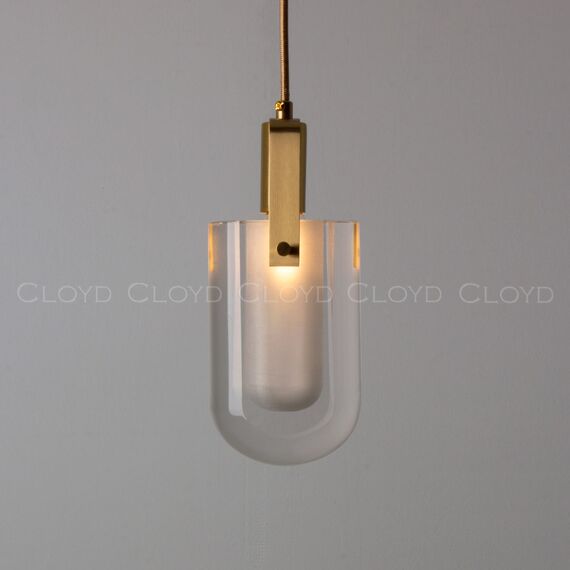 Cloyd 11166 Подвесной светильник CURIE P1 латунь, изображение 2