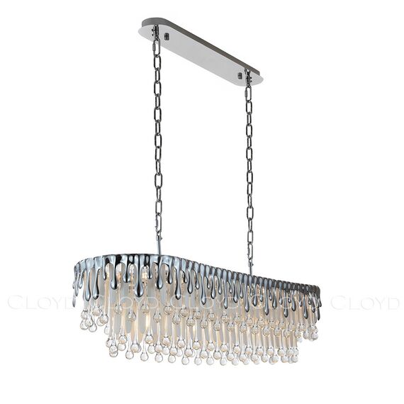 Cloyd 11301 Люстра CAPULETTI C14 диаметр - 103 см, хром, изображение 3