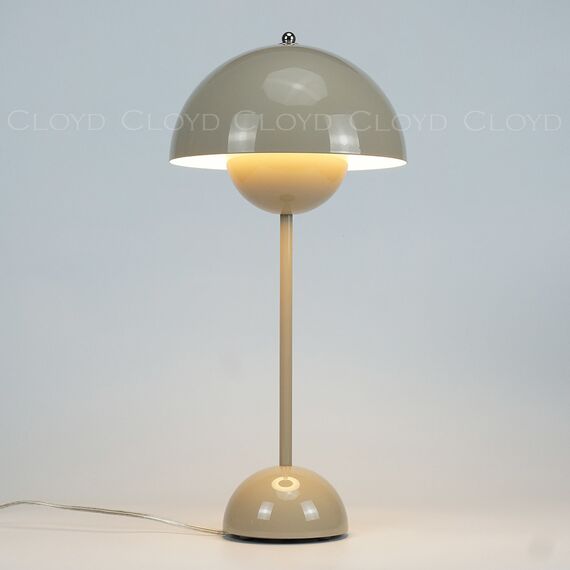 Cloyd 30043 Настольная лампа ERMA - B T1 высота - 50 см, серый, изображение 2