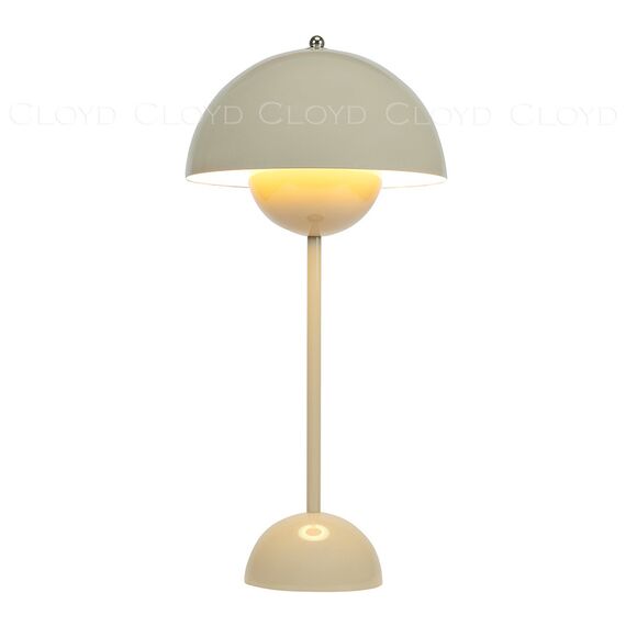 Cloyd 30043 Настольная лампа ERMA - B T1 высота - 50 см, серый