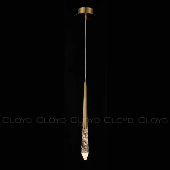 Cloyd 11530 Подвесной светильник GRENGAM P1 диаметр - 5 см, латунь, изображение 2