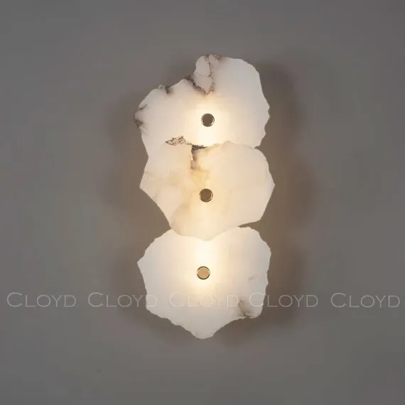 Cloyd 20269 Бра KNOSS W1 высота - 35 см, алебастр латунь
