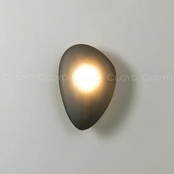 Cloyd 20378 Бра GEROLL W1 ширина - 20 см, латунь дымчатое стекло, изображение 2