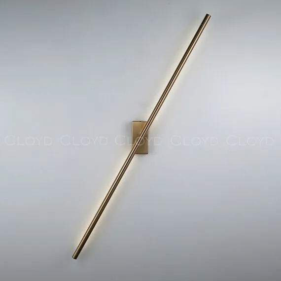 Cloyd 20117 Бра LINEAS W1 высота - 100 см, 4000K латунь, изображение 4