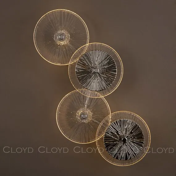 Cloyd 20122 Бра HELION - A W4 высота - 62 см, хром зеркальное стекло, изображение 2