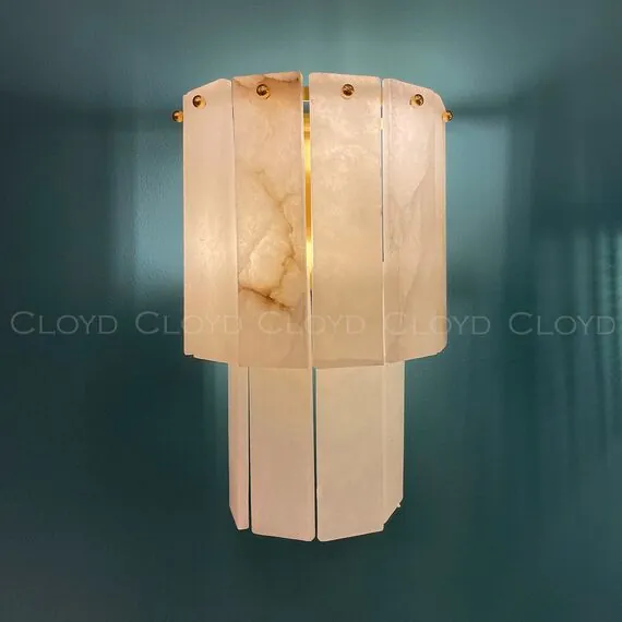 Cloyd 20405 Бра HERCULANUM W2 высота - 28 см, латунь