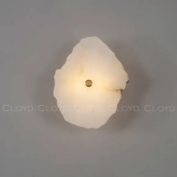 Cloyd 20268 Бра KNOSS W1 диаметр - 15 см, алебастр латунь