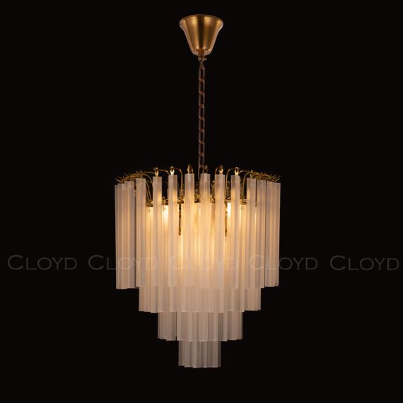 Cloyd 10435 Люстра LIBRETTO C9 диаметр - 50 см, латунь, изображение 4