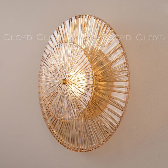 Cloyd 20308 Бра HELION - D W1 диаметр - 35 см, латунь, изображение 5