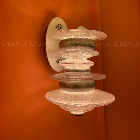Cloyd 20125 Бра GEFEST W3 высота - 25 см, серебро сусальное, изображение 2