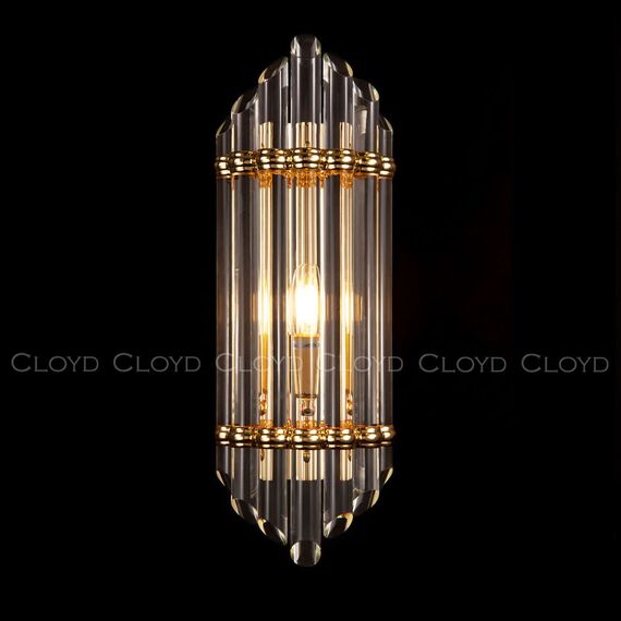 Cloyd 20099 Бра HARP W1 высота - 50 см, золото, изображение 2