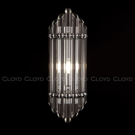 Cloyd 20149 Бра HARP W1 высота - 50 см, хром, изображение 2