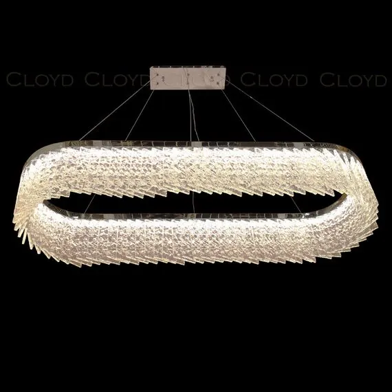 Cloyd 10716 Люстра PERGAM C1 ширина - 110 см, хром, изображение 3