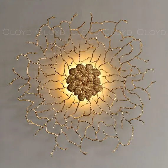 Cloyd 20299 Бра RELICT W4 диаметр - 80 см, латунь